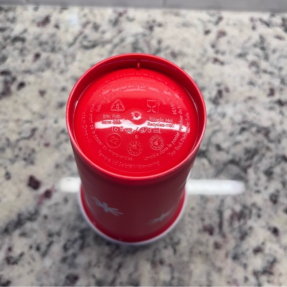 Starbucks 2022 limited edition holiday festive reusable Christmas cup 16 oz - Picture 4 of 5